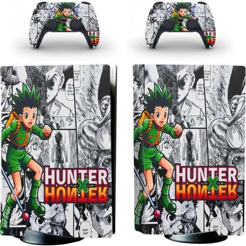 Hunter X Hunter PS5 Standard Disc Edition Skin Sticker Decal Cover for PlayStation 5 Console & Controller PS5 Skin Sticker Vinyl