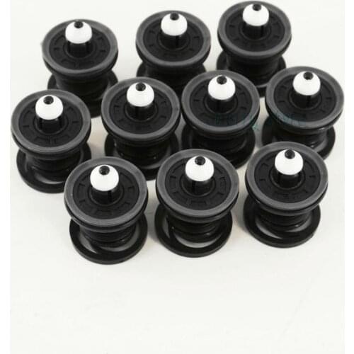 NEW 10Pcs 7L6 868 243 Plastics Vehicle Door Panel Interior Strip Clip For Audi A4 A6 A7 Q5 Q7 VW Passat Golf MK6 7L6868243