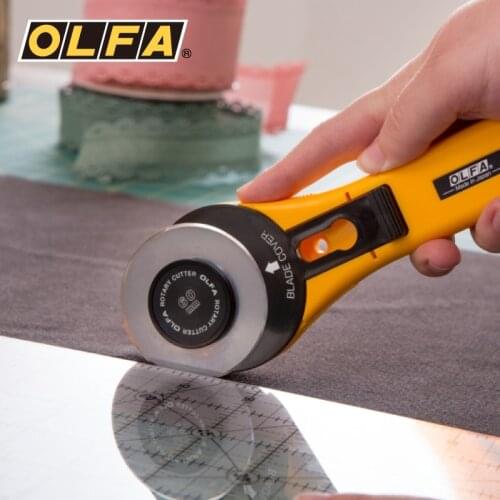 OLFA RTY-3/G 60MM & RB60-1 ROTARY CUTTER CUTTER ROTATIF 60MM RUNDSCHNEIDER TAGLIERINA ROTANTE DI 60MM CIRKELSNIJDER ROTATIVO