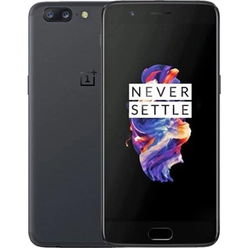 New Original Oneplus 5 4G LTE Mobile Phone Snapdragon 835 Octa Core 8GB RAM 128GB ROM 5.5" 20MP 16MP NFC Fingerprint telephone