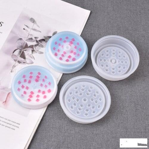 Diy Crystal Dropping Mould Baking Tools Manual Tobacco Grinding Box Silicone Mould Spot Wholesale