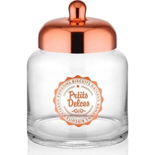 The Mia Glass Jar 18Cm Cam0048