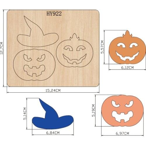 Halloween pumpkin light cutting dies 2019 die cut &wooden dies Suitable for common die cutting machines on the market