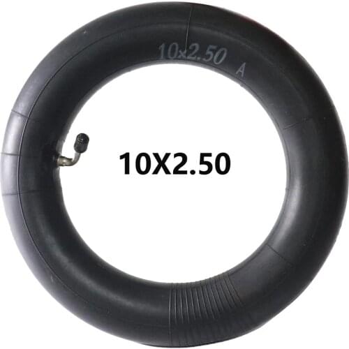 10X2.50 Inner Tube 10x2.5 Tube Innertube with bent valve 45 Degree valve for Baby Stroller Pram Scooter 10 Inch