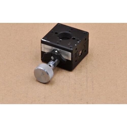 Y-axis Misumi XFG40 Manual Optical Dovetail Guided Platform Rack Gear Slide Table Aluminum