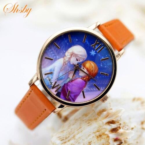 Shsby Brand Leather Strap Analog Display Women Dress Watch Fashion girl Casual Quartz Watch Ladies WristWatch relogio feminino