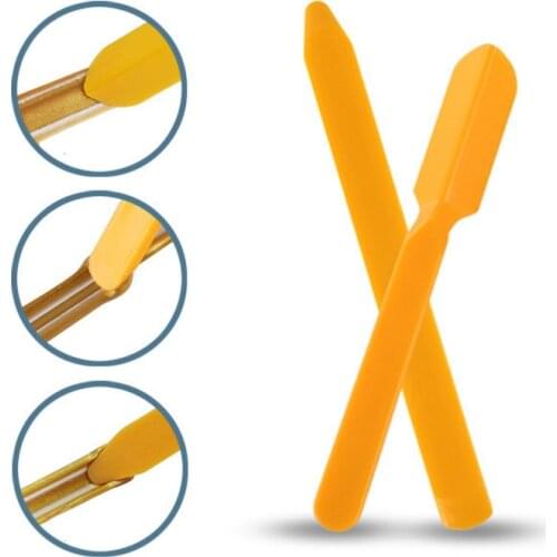 1 Set (2pcs) Tile Gap Scraper Tool Small Putty Knife Floor Grouting Glue Plate Scraper for Tile Floor Gap Construction Tools