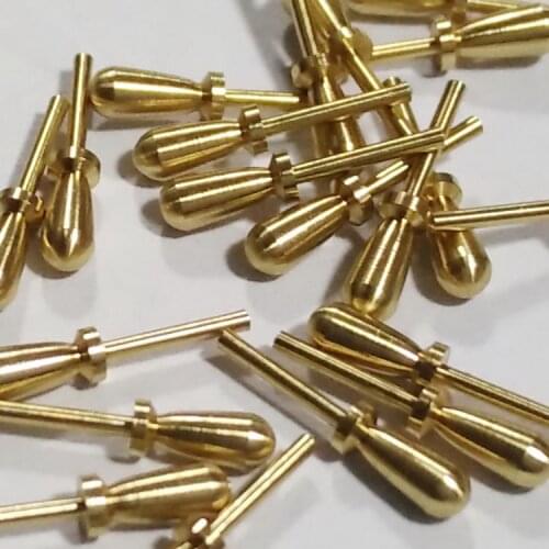 11MM 7MM Brass Tether embolus Ship model building accessories Mooring bolt 20pcs/set wholesale