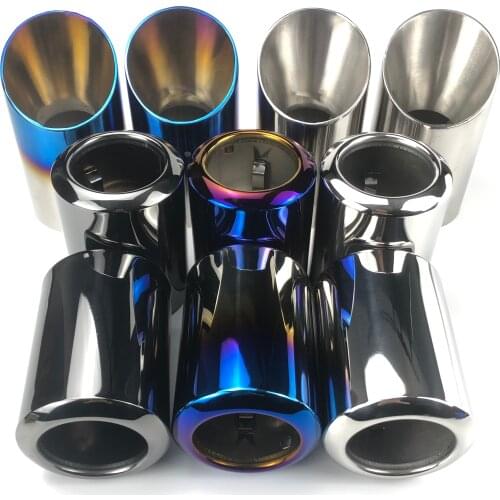 For Mazda 6 Atenza CX-5 CX-4 CX-30 Mazda 3 Axela Stainless Steel Car Styling Exhaust Pipe Muffler Cover Auto Accessories