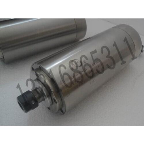 Engraving machine spindle motor, water-cooled spindle, 1.5 kw 24000 RPM high speed motor, 4 bearings, ER11