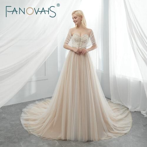 FIDDY898 Long Sleeve Wedding Dresses