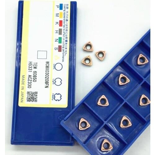 Milling tools U-shaped drill WCMX030208 ACZ330 WCMX030208 FN carbide blade CNC tool groove cutting WCMX 030208 milling cutter