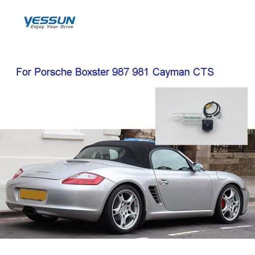 Fisheye Rear view camera For Porsche Boxster 987 981 2008~2017 CTS/ Cayman AHD 720P reversing camera/ license plate camera