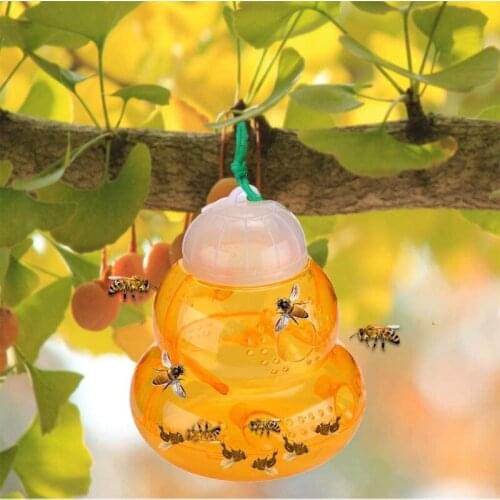 1 pcs Bee Trap Wasp Trap Fly Flies Insect Bug Honey Pots Hanging Honey Pot Trap Catcher Killer