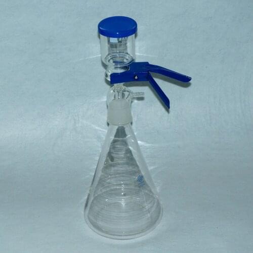 3000ML Membrane Glass Filter Apparatus Set with Funnel and Flask Sand Core Equip