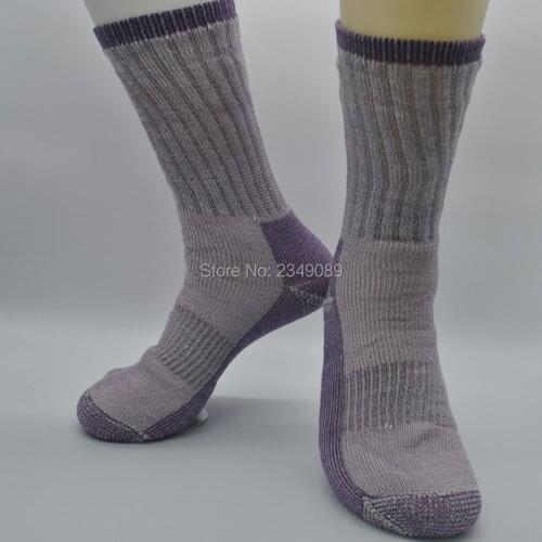 1 Pair Europe The Whole Merino Wool Terry Thicken Trekking socks Womens socks