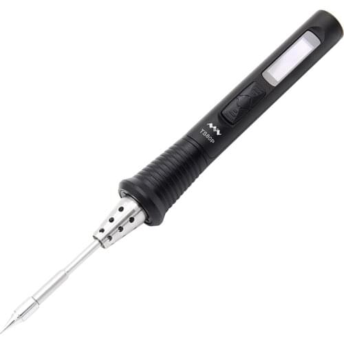 Portable TS80P 30W Smart Soldering Iron USB 12V Adjustable Temperature