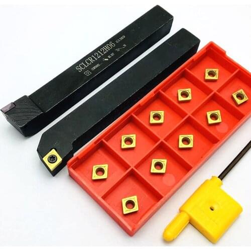 10 pieces of turning insert CCMT060204 VP15TF internal milling cutter CNC insert lathe parts tool CCMT 060204 milling cutter