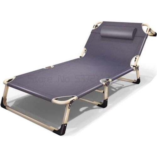 Folding bed single bed siesta home siesta bed escort bed portable multifunctional recliner