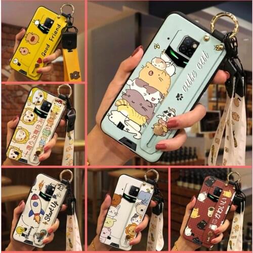 Wrist Strap Back Cover Phone Case For Doogee S88 Pro Original Cover New For Girls Anti-knock Durable