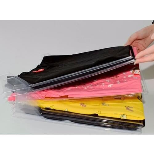 10pcs T shirt clothes organizer Closet Storage Travel clothes Organization System T Shirt Folding Board Home necessity Organizer