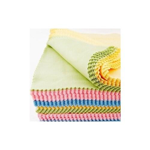 20 Pieces Colorful Microfiber Camera Lens Cleaning Cloth Camera Screen Cleaning Glasses Cloth