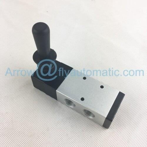 4HA330C-08 1/4" 4HA330C-10 3/8" Closed Center Spring Return Hand Lever Valve