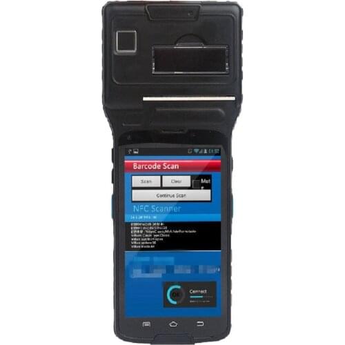 5Inch Touch Screen Quad-Core Industrial Android Tablet Smart Pos Printer Terminal with Built-in 1D Barcode Scanner LS550S(1D)