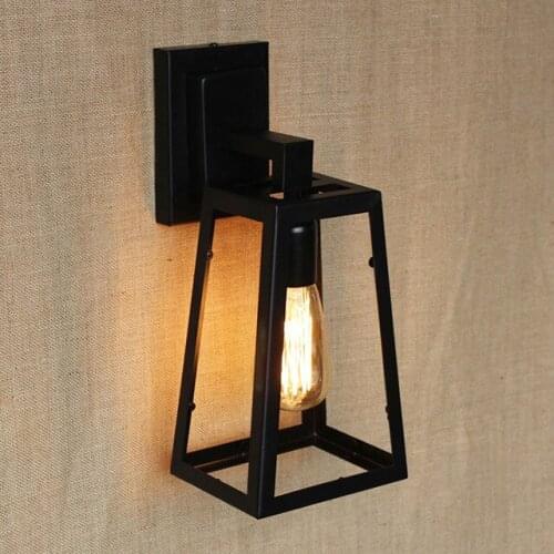 E27 base balcony American Country Nordic Loft Industrial Garden Corridor Lamp Bedroom Decorative Wall Lamp