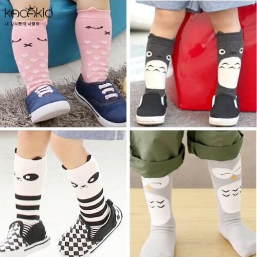 KACAKID Children Stockings Animals Pattern Unisex Baby Kid Children Boy Girl Stockings Cotton Comfort Baby Kids Stockings ka1052