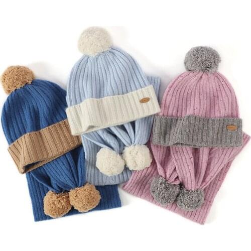 Комплекты шапок и шарфов для девочек Ecru4Ever China At AliExpress