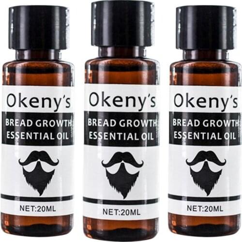 Beard Growth Essential Oil For Gentlemen Moustache Essential Care Maintenance Oil Hair Growth Moisturizes M4K2