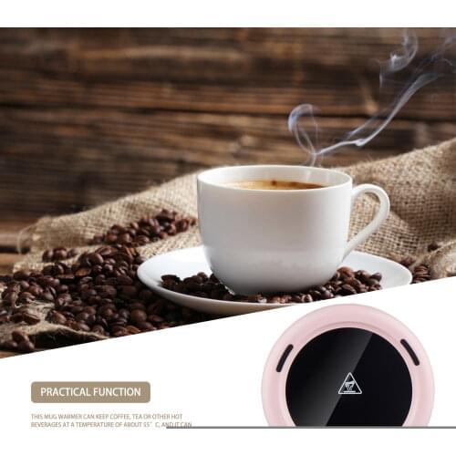 USB Electric Waterproof Touch Cup Warmer Heating Mat Pad Heater Beverage Mug Mat Keep Drink Warm Heater Mugs Coaster Wholesale
