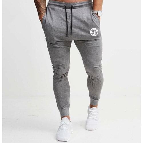 Mens Tracksuit Pants Slim Fit Sports Jogger Trouser Bodybuilding Running Sweatpants Slim Fit Elastic Waist Casual Long Pants