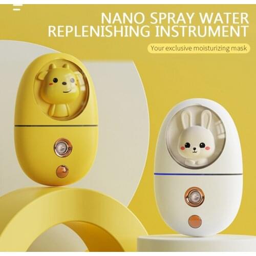 1PC USB Nano Sprayer Facial Sprayer Mini Beauty Tools Spray Device Moisturizing Skin Care Portable Spray Beauty For Summer Women
