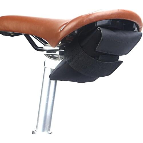 Nylon Bicycle Rainproof Saddle Bag Rear Seatpost MTB Cushion Toolkit Bike Bag Cycling Tail Rear Pouch Bag