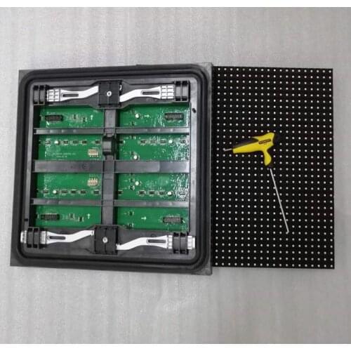 Front maintenance LED module P8 outdoor LED module HUB75 interface SMD 1/5 scan current 3535 led 320*320mm