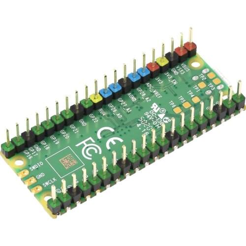 Raspberry-Pi-Pico-CC,A Low-Cost,High-Performance Microcontroller Board With Flexible Digital Interfaces,With colored row needles