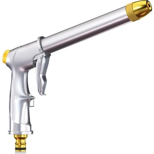 Gardening Watering Sprayer Nozzle Sprinkle Tools Household Metallic Water Gun Car Washing Tool High Pressure Washer Pistola Agua
