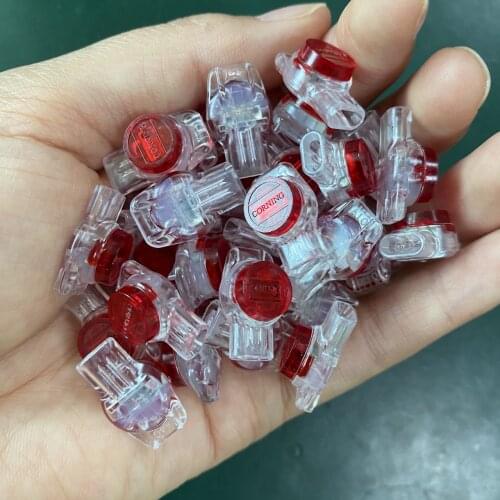 100 PCS Original 3M UY K3 Three-wire Multiplexed Three-core Fast Connect Wiring Telephone Network Cable Crimping Quick Connector