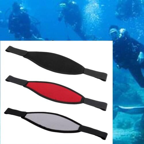 Comfort Padded Neoprene Divers Scuba Dive Diving Mask Slap Strap Adjustable Belt Fits Most Mask for Water Sports Swimming Diving