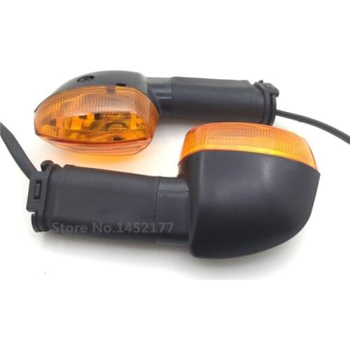 Yecnecty 2X Motorcycle Turn Signal Light Motorbike Indicator Rear Front Flashers For Yamaha XJ6 Diversion V-MAX 1700 TDM 900A