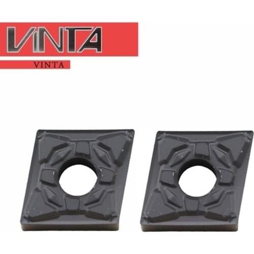 10pcs/lot CNMG 120404 PF square Blades finishing A3 Steel blade turning cutter CNC tool Cermet Blade lathe tools machine insert