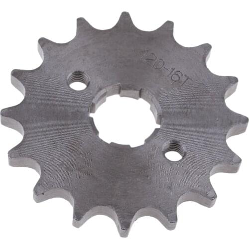 16T 420 20mm Front Sprocket Cog For 110/125/140cc Dirt Pit Trail Bike ATV