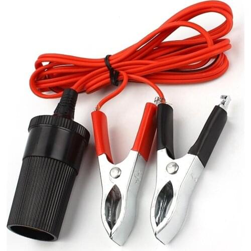 12V Car Jump Starter Conncetor Portable Emergency Lead Booster Cable Battery Clamp Clip