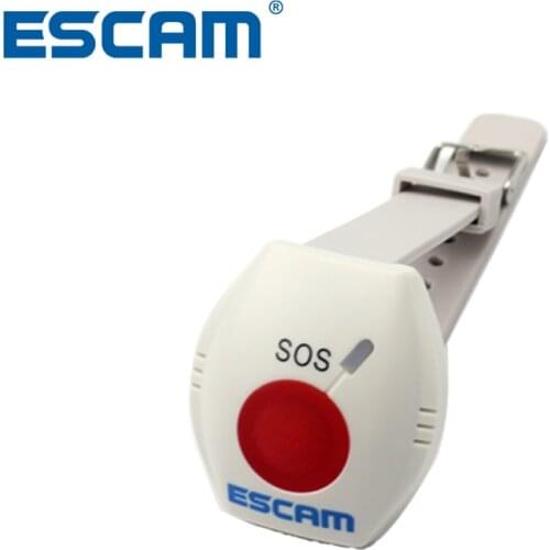 Escam Alarm bracelet AS004 Wireless Burglar Alarm with Magnetic Sensor Home Safety Wireless Longer System Security Device