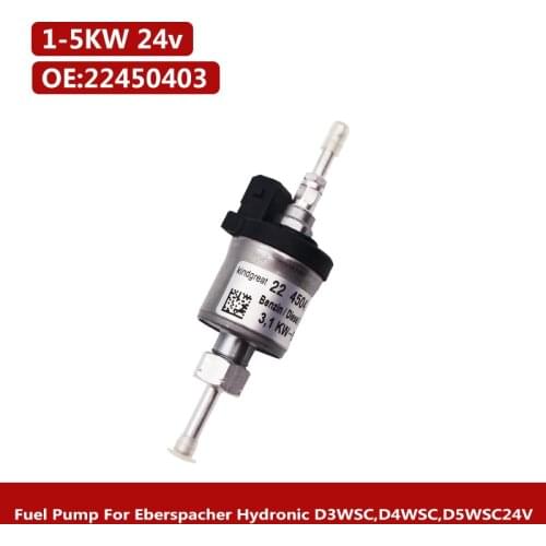 Diesel Parking Coolant Heater Metering Pump 22450403 Aftermarket Eberspacher Parts For Hydronic D3WSC,D4WSC,D5WSC 1-5kw 24V