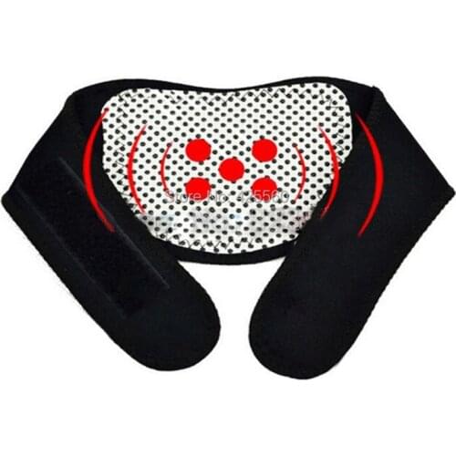 80 Pieces Tourmaline Heating Neck Pad Contain 5 Pieces Tourmaline Stones Magnetic Therapy For Keeping Warm & Relieve Pain