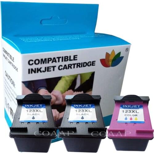 Ink Cartridge Refilled for hp123 123XL for HP ENVY 4513 4520 4521 4522 / Deskjet 1110 2130 2132 3630 3632 Inkjet Printer