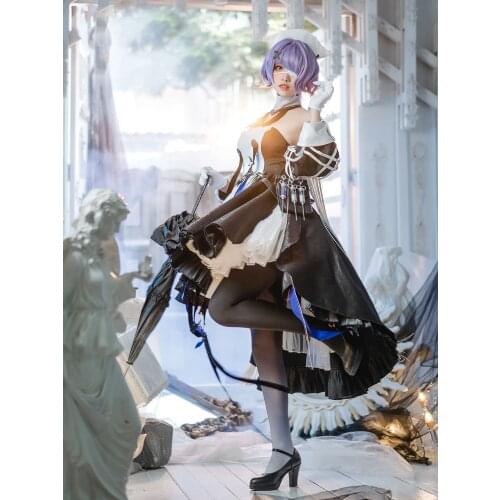 Anime Arknights Whisperain RHODES ISLAND Nurse Suit Dailydress Uniform Cosplay Costume Halloween Women Free Shipping 2021 New